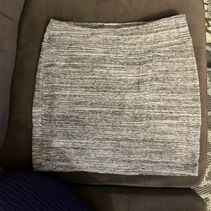 Philosophy grey sweatshirt fabric skirt M